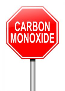 A stop sign that says Carbon Monoxide