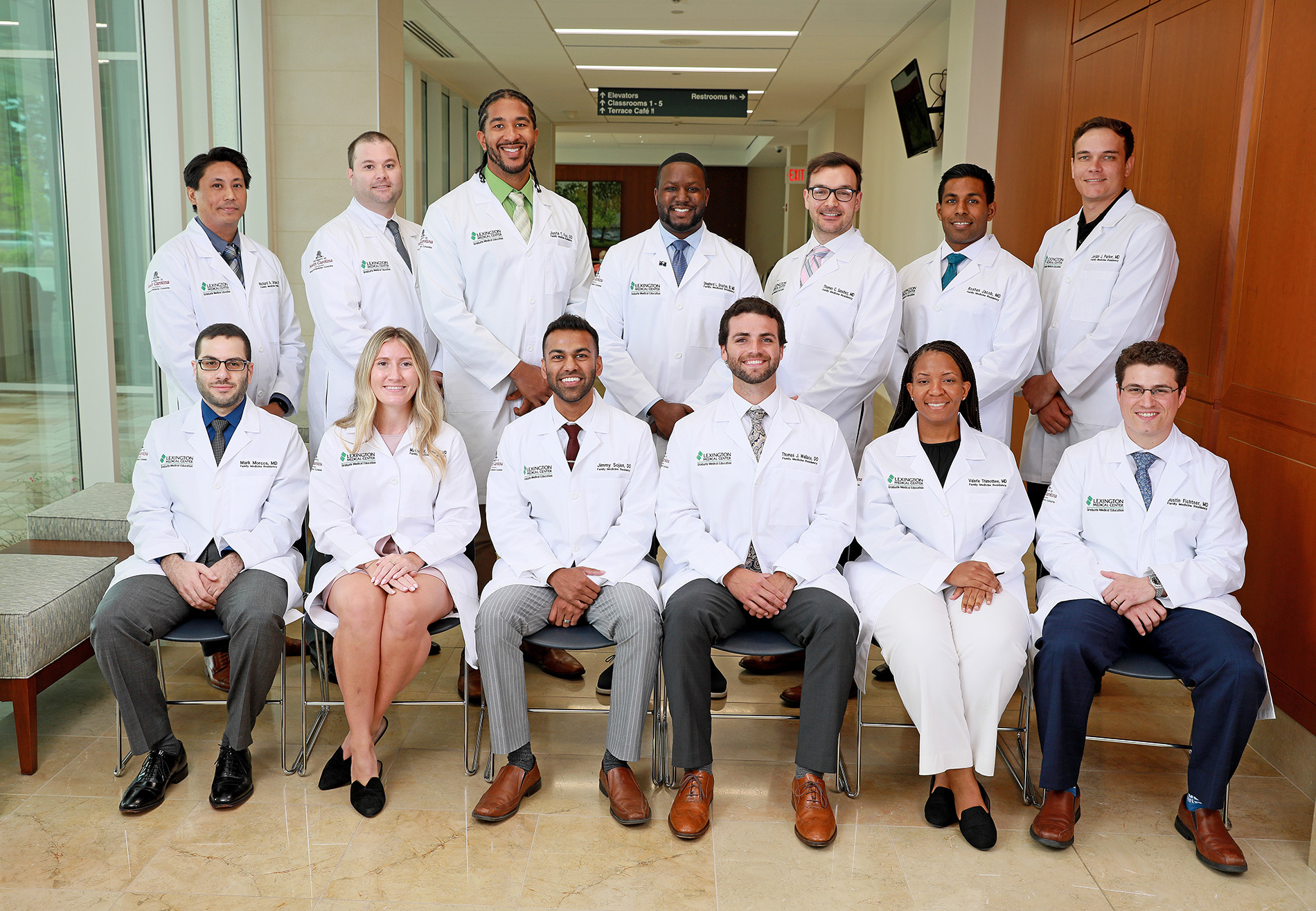 Group photo of 13 Family Medicine residents