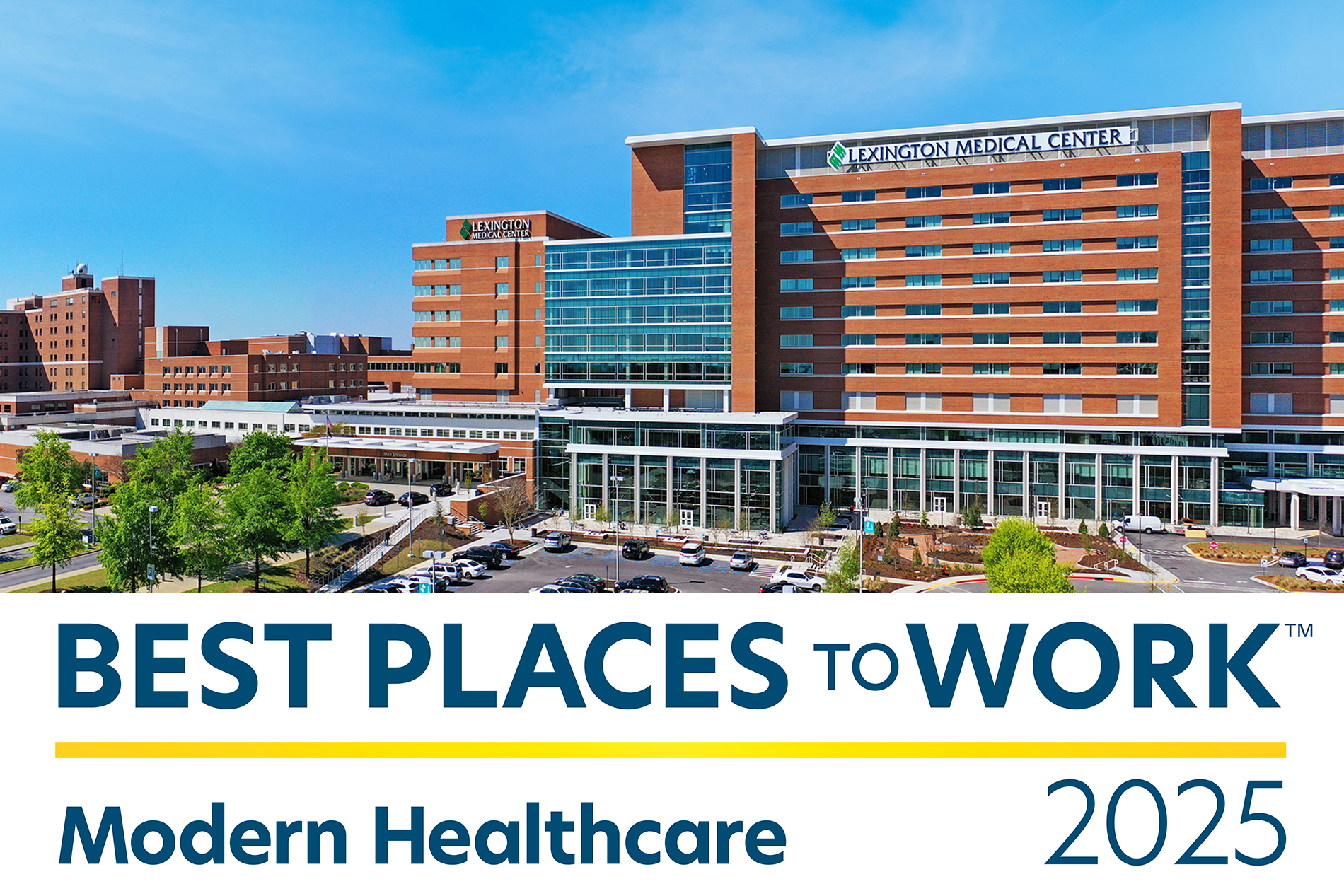Aerial photo of Lexington Medical Center