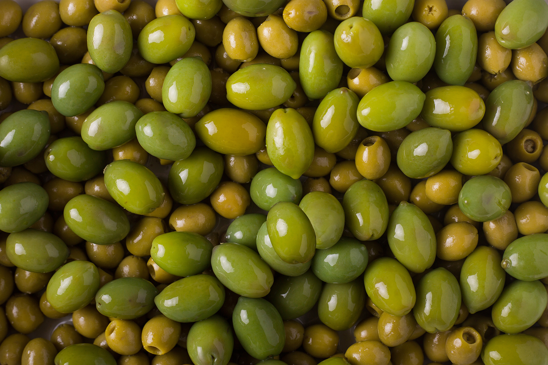 What color olives are used to make olive oil?