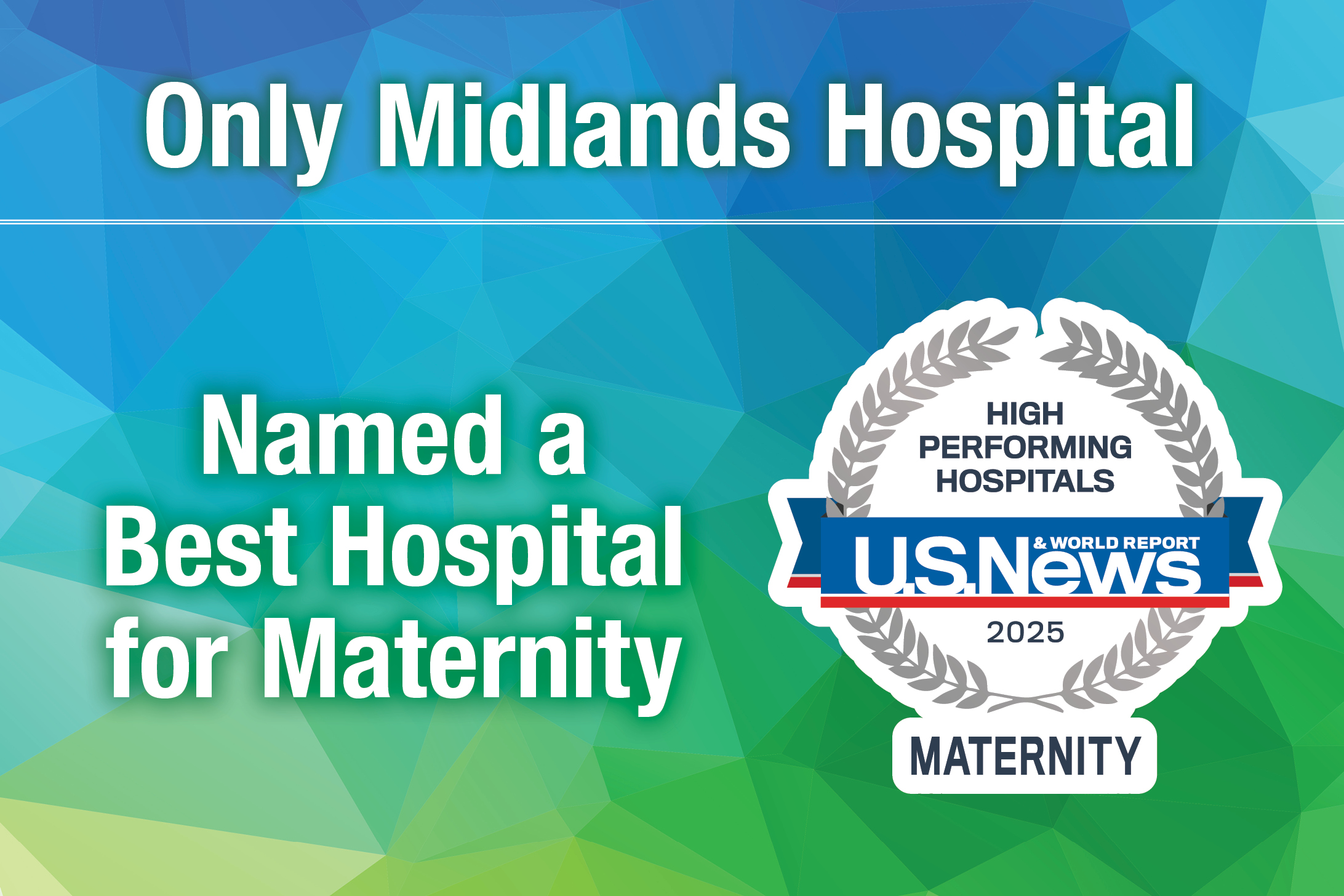 U.S. News & World Report Names Lexington Medical Center a Best Hospital for Maternity Care