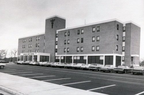 Photo of Lexington County Hospital from 1971