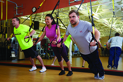 TRX011 Group TRX workout