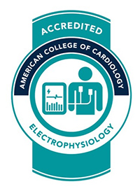 American College of Cardiology Electrophysiology Accreditation Seal